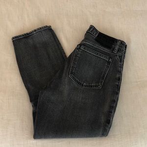 Abercrombie high rise mom jean